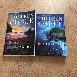 Colleen Coble Book Set - Black Sands & Midnight Sea